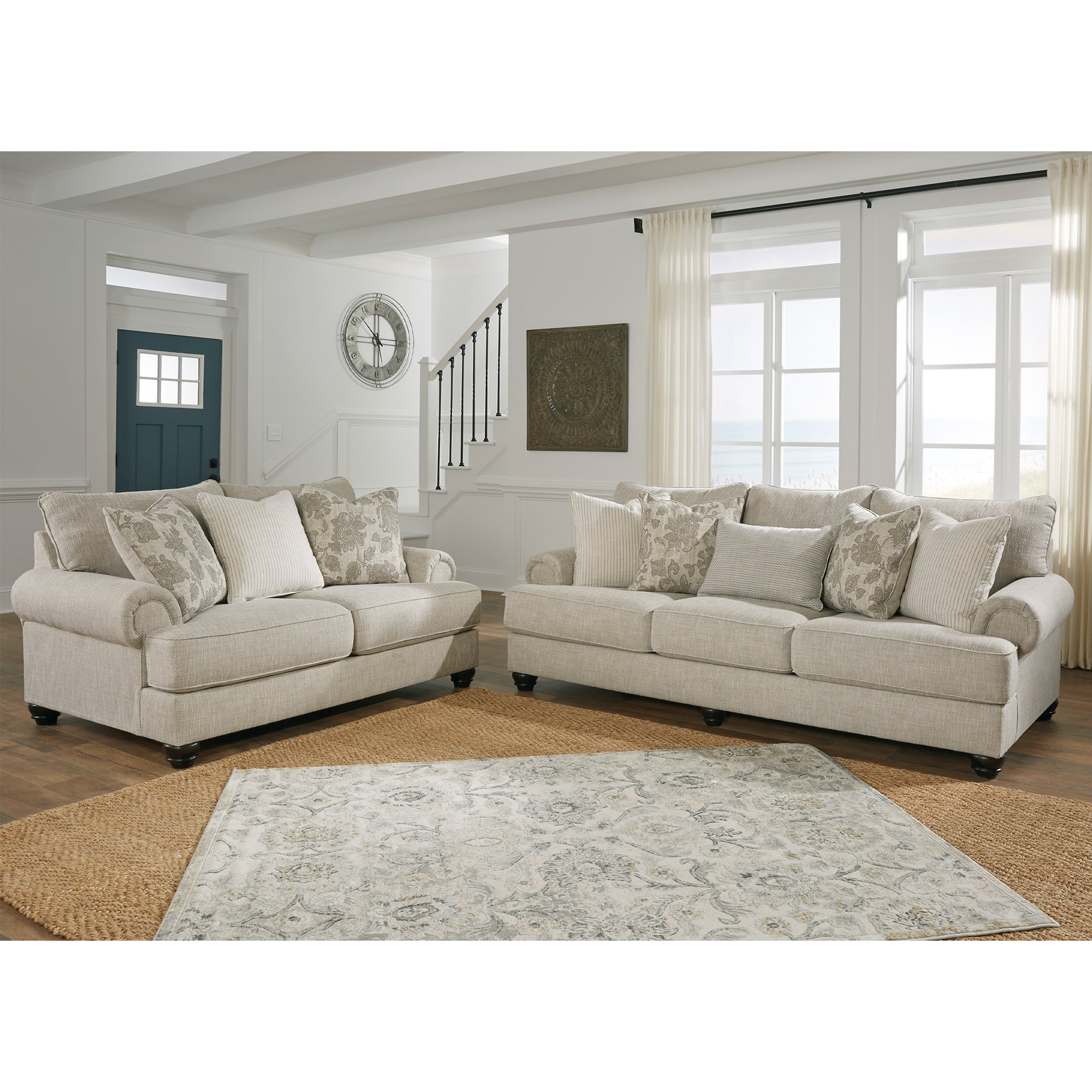 Asanti Sofa – Fog Chenille Fabric