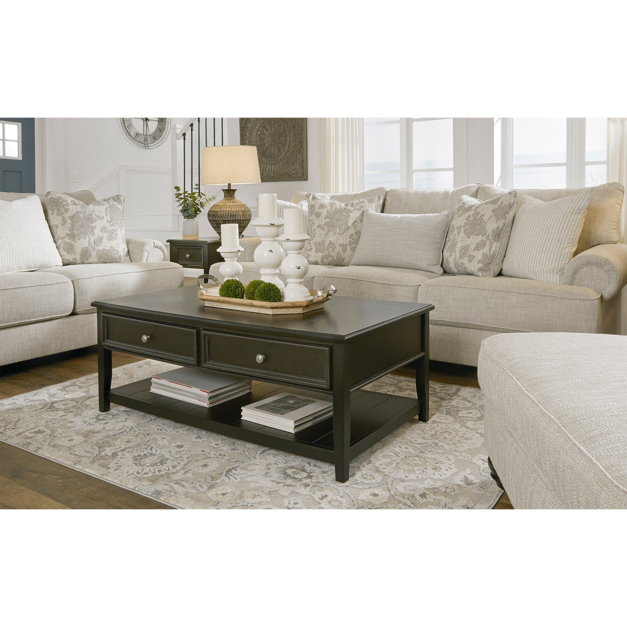 Asanti Living Room Collection – Styled Room View