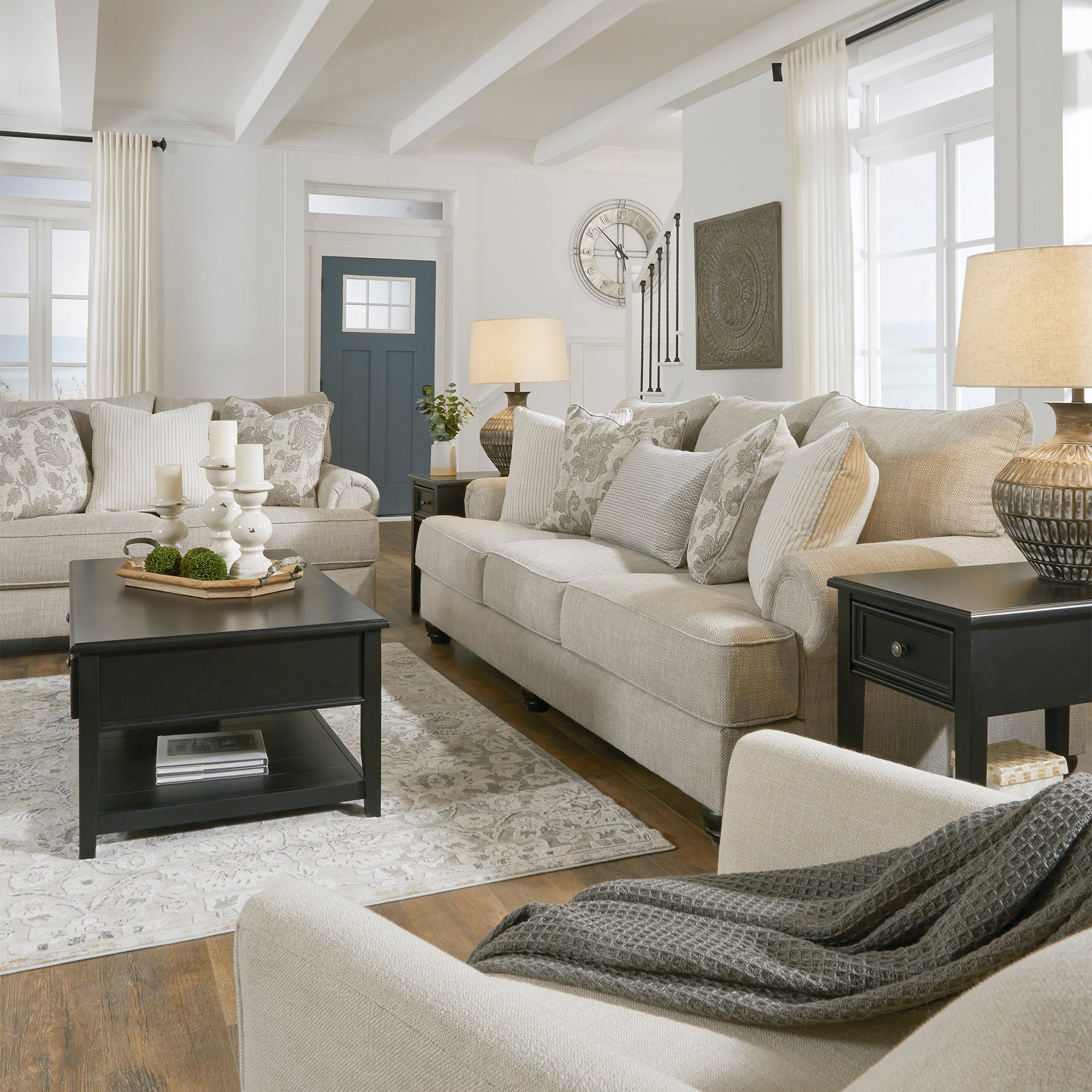 Asanti Living Room Collection – Styled Room View