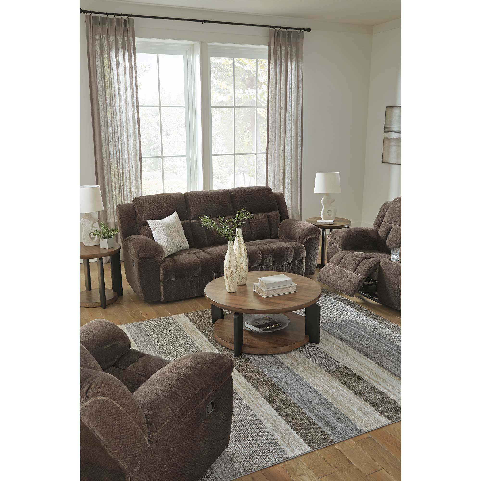 Frohn Manual Reclining Sofa and Loveseat Set