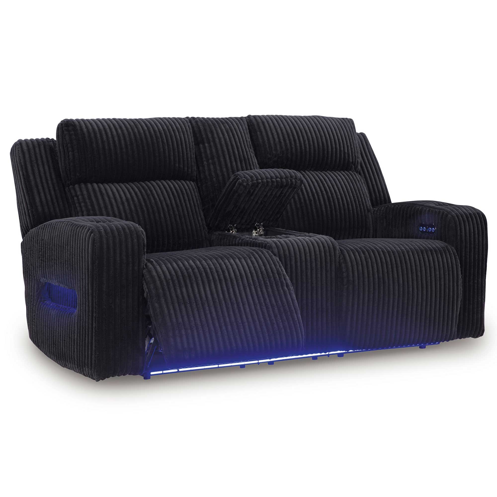 Forest Lake Dual Power Reclining Sofa and Loveseat