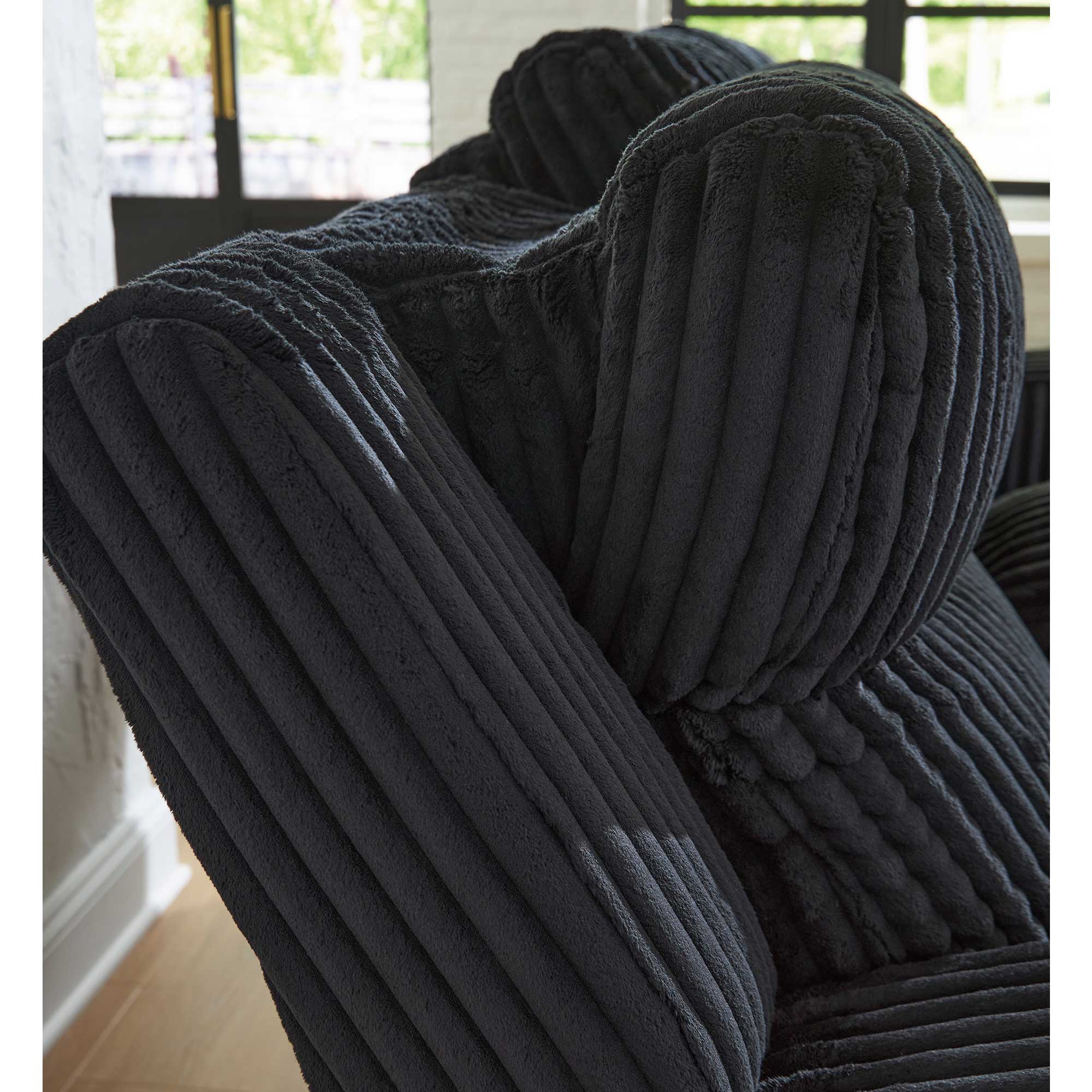Forest Lake Dual Power Reclining Sofa and Loveseat