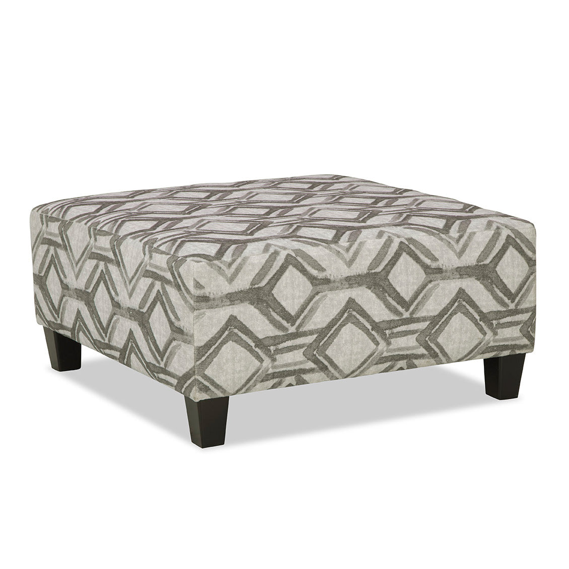 Lunar Frost Oversized Accent Ottoman