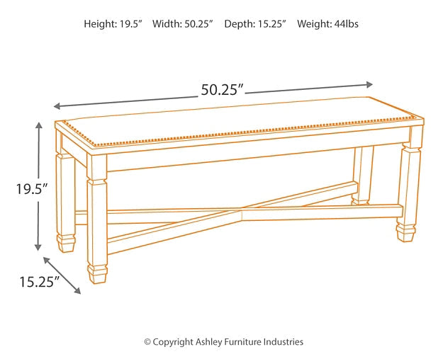 Bolanburg Upholstered Bench
