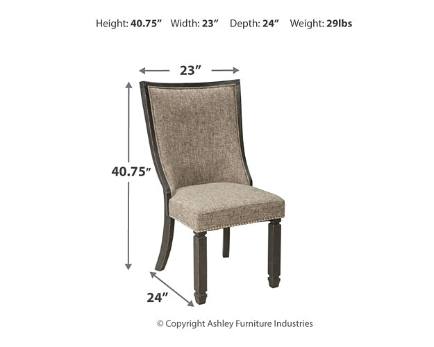Tyler Creek Upholstered Chair (Set of 2)