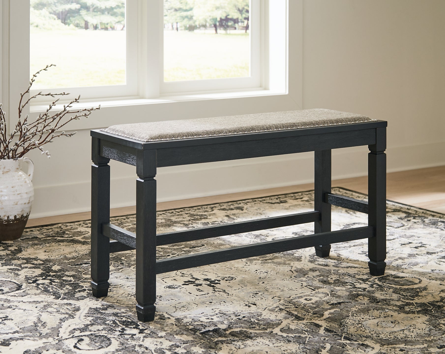 Tyler Creek Double Counter Upholstered Bench