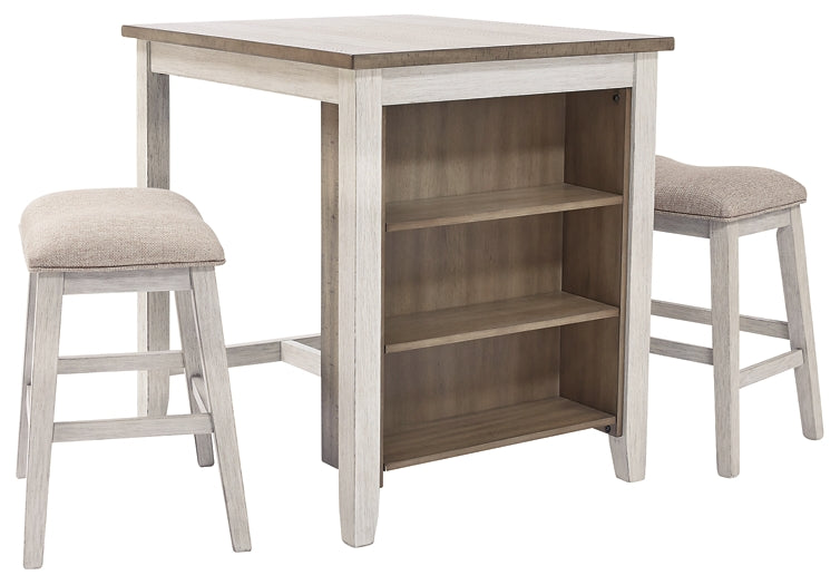 Skempton 3-Pc Counter Height Dining Set