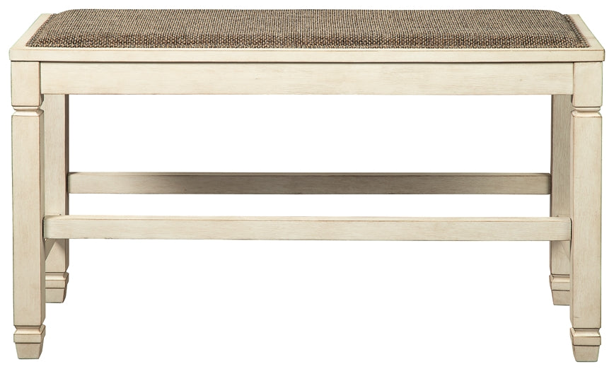 Bolanburg Double Counter Upholstered Bench