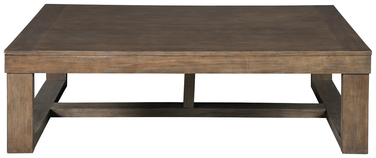 Cariton Coffee Table - Gray