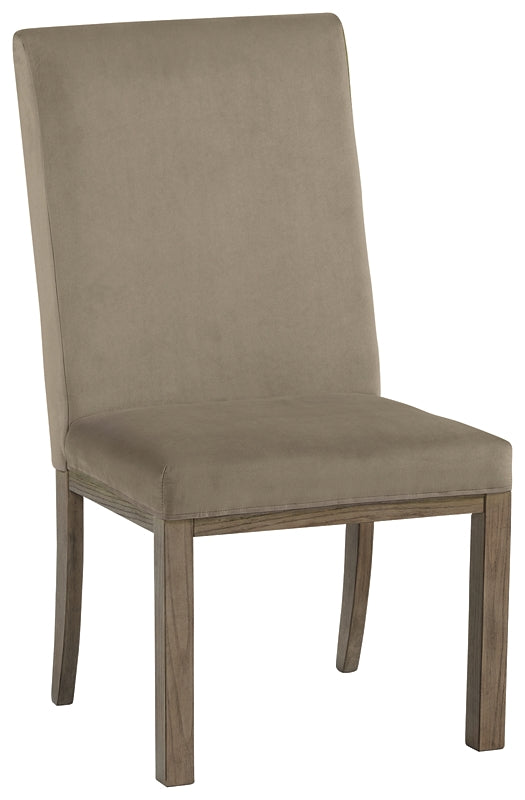 Chrestner Upholstered Chair (Set of 2)
