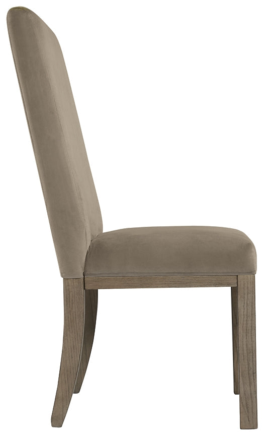 Chrestner Upholstered Chair (Set of 2)