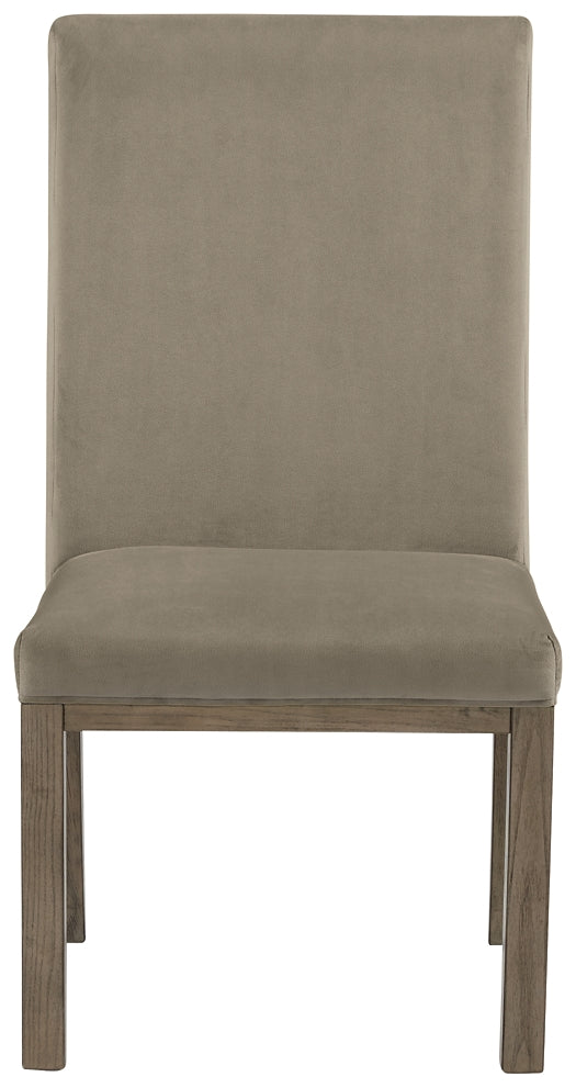 Chrestner Upholstered Chair (Set of 2)