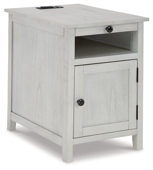 Treytown Chairside End Table - Antique White