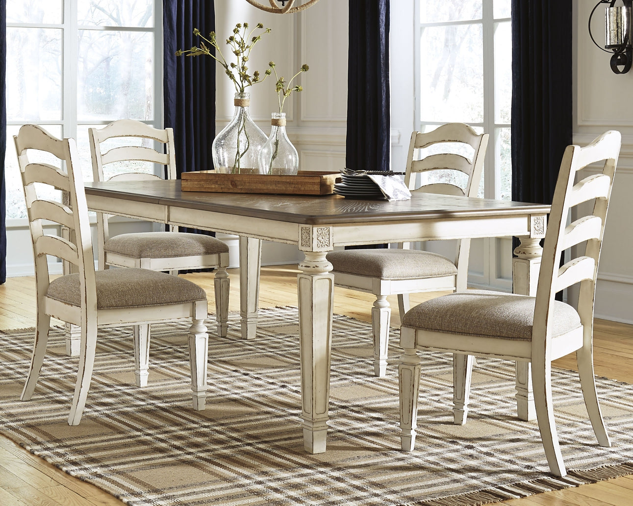 Realyn 9-Pc Dining Set
