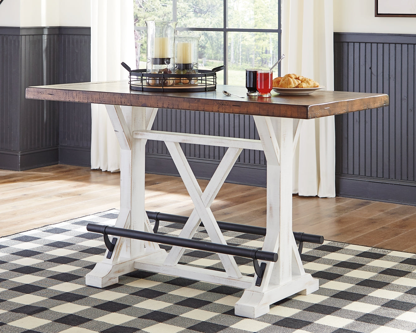 Valebeck 5-Pc Counter Height Dining Set