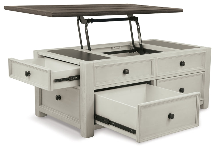Bolanburg Lift Top Coffee Table - Two-tone