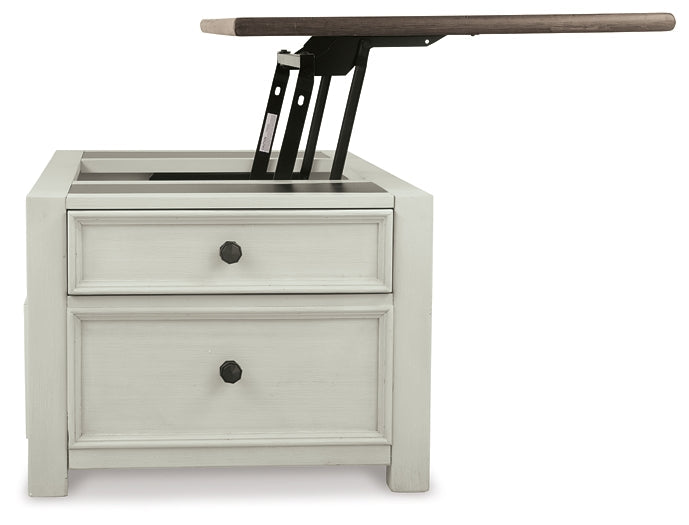 Bolanburg Lift Top Coffee Table - Two-tone