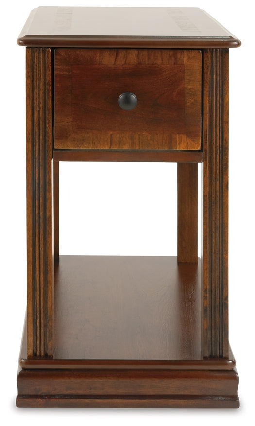 Breegin Chairside End Table - Brown