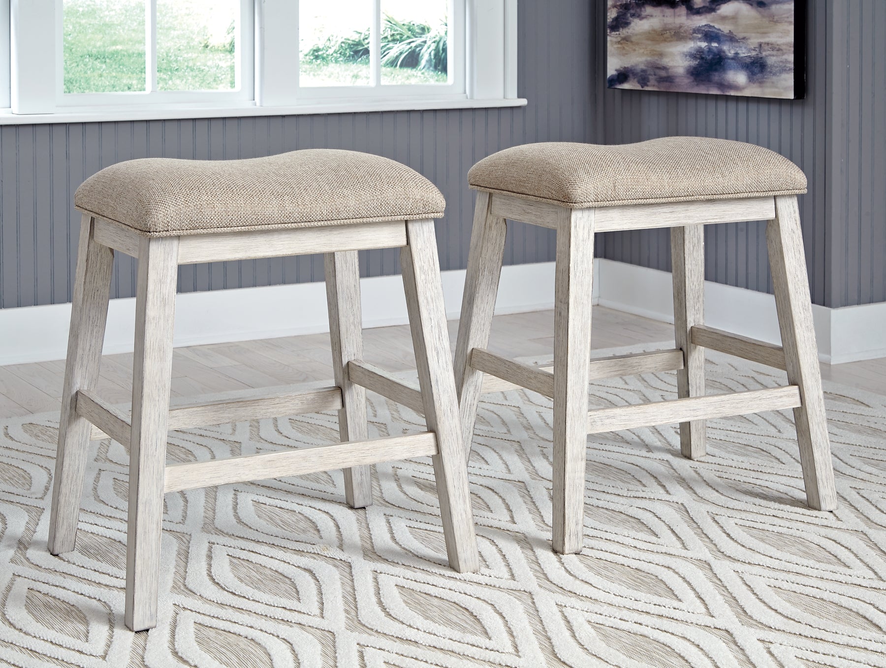Skempton Upholstered Stool (Set of 2)