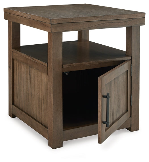 Boardernest End Table - Brown