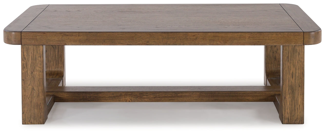 Cabalynn Coffee Table - Light Brown