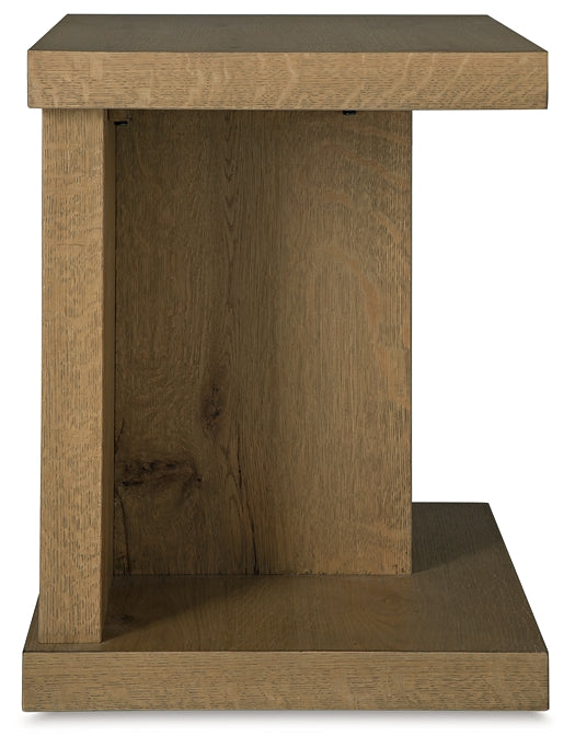 Brinstead Chairside End Table - Light Brown