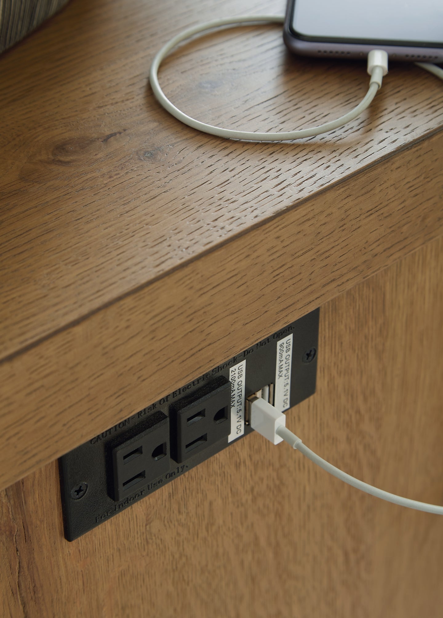 Brinstead Chairside End Table - Light Brown