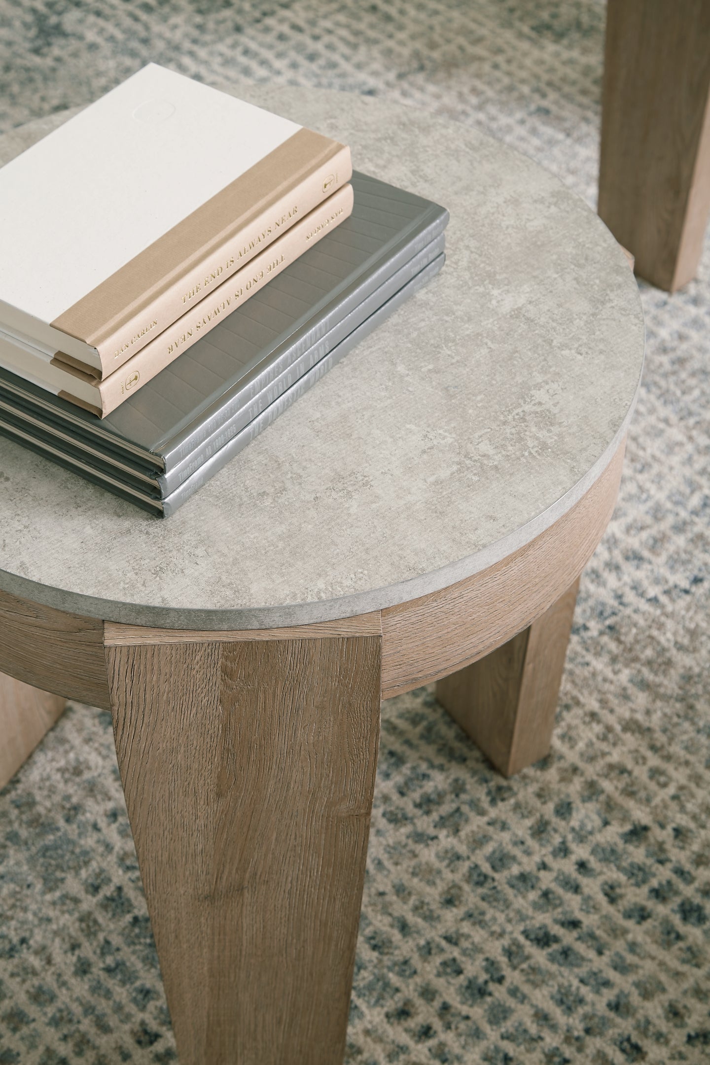 Guystone 3-Piece Table Set - Light Brown