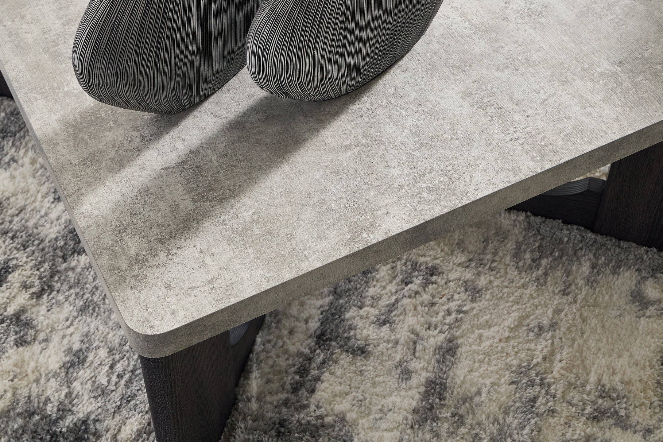 Sharstorm 3-Piece Table Set - Two-tone Gray