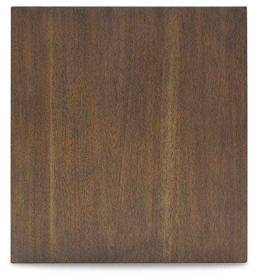 Moriville End Table - Grayish Brown