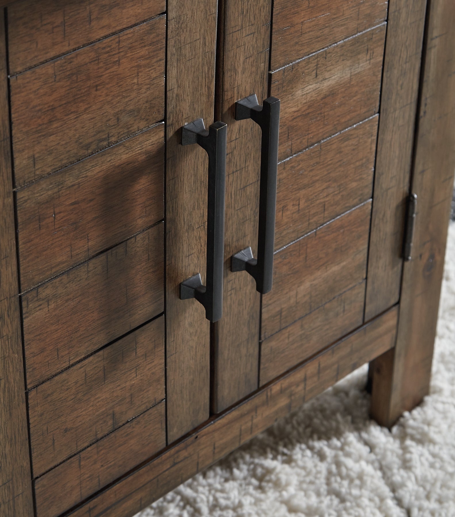 Moriville End Table - Grayish Brown