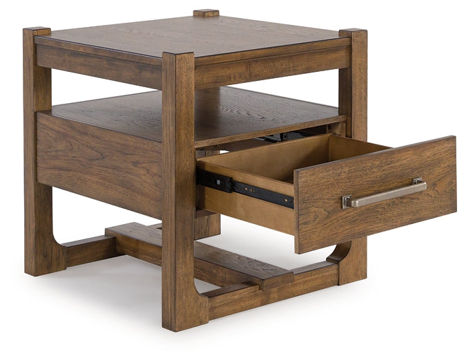 Cabalynn End Table - Light Brown