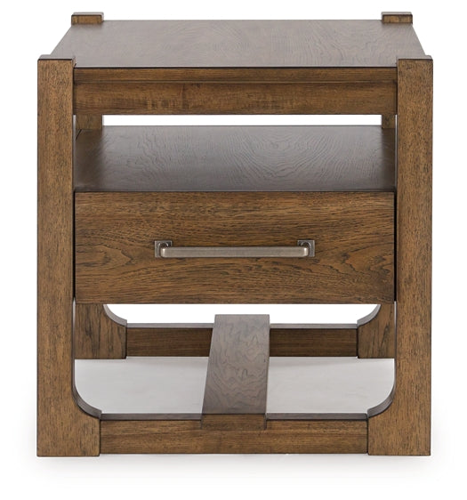 Cabalynn End Table - Light Brown