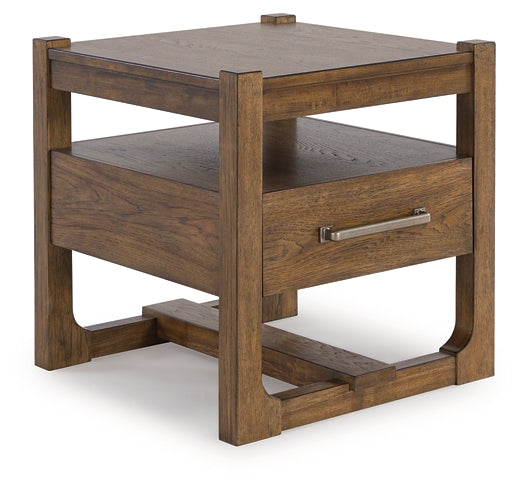 Cabalynn End Table - Light Brown