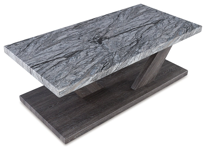 Bensonale 3-Piece Table Set - Brown/Gray