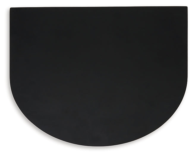 Ladgate Accent Table - Black/Natural