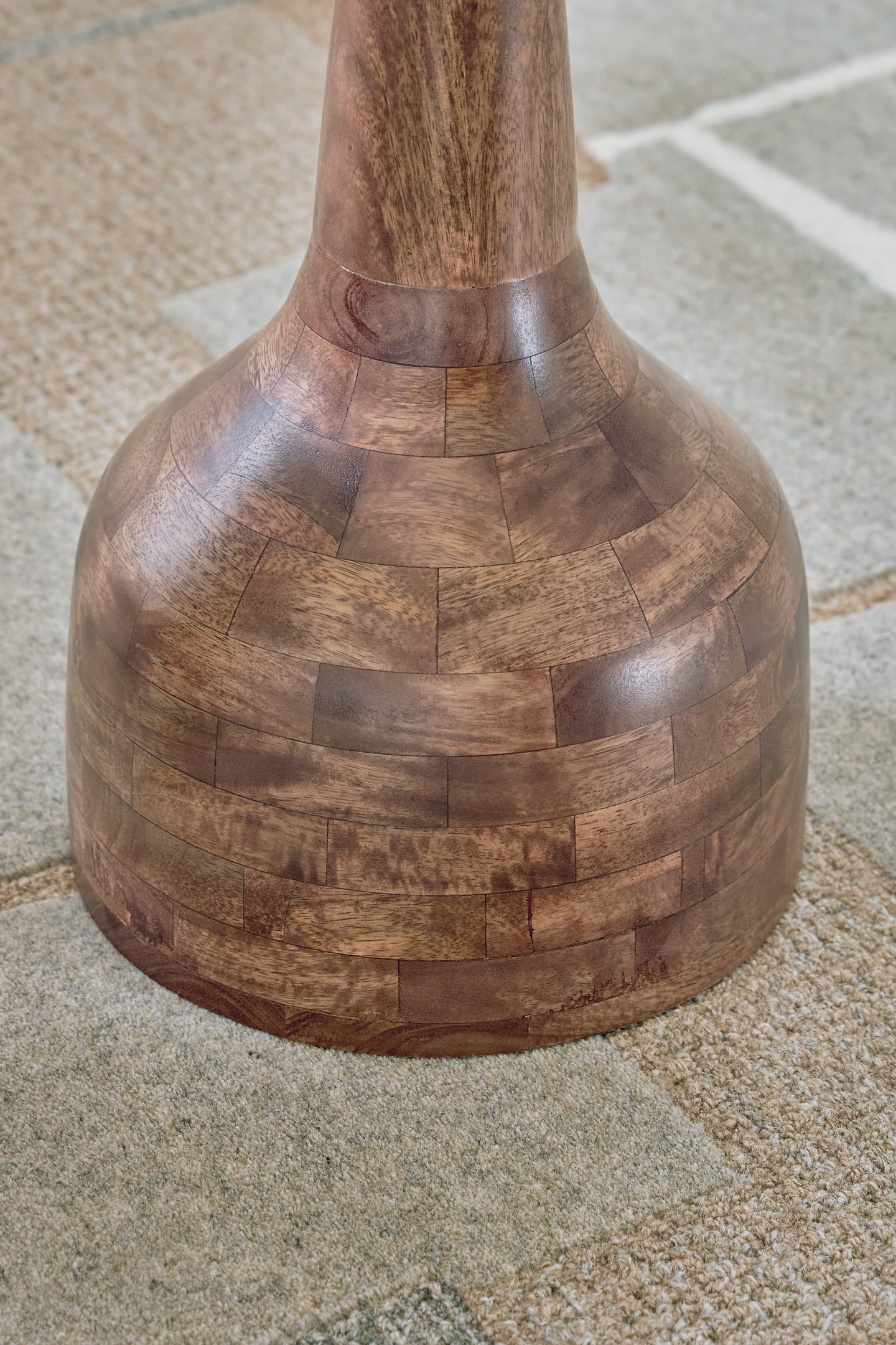 Joville Accent Table - Medium Brown