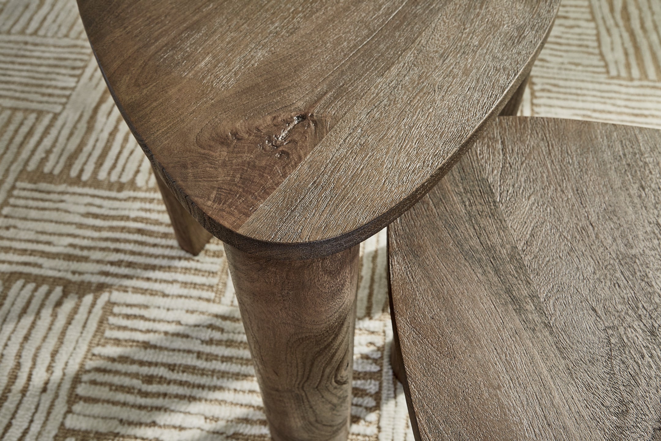 Reidport 2-Piece Coffee Table Set - Grayish Brown