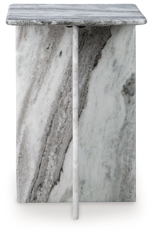 Keithwell Accent Table - Gray