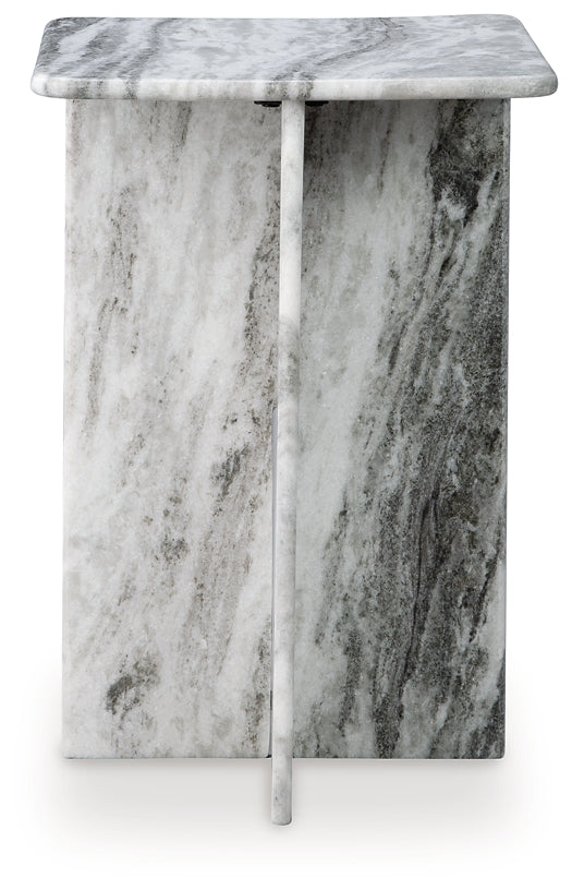 Keithwell Accent Table - Gray