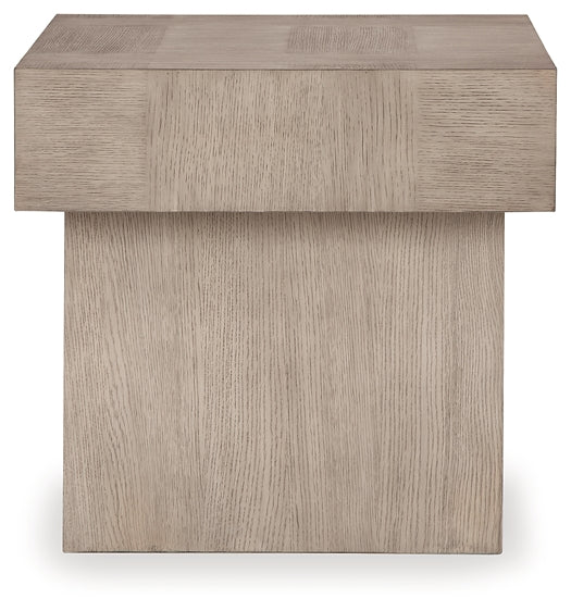Jorlaina End Table - Light Grayish Brown