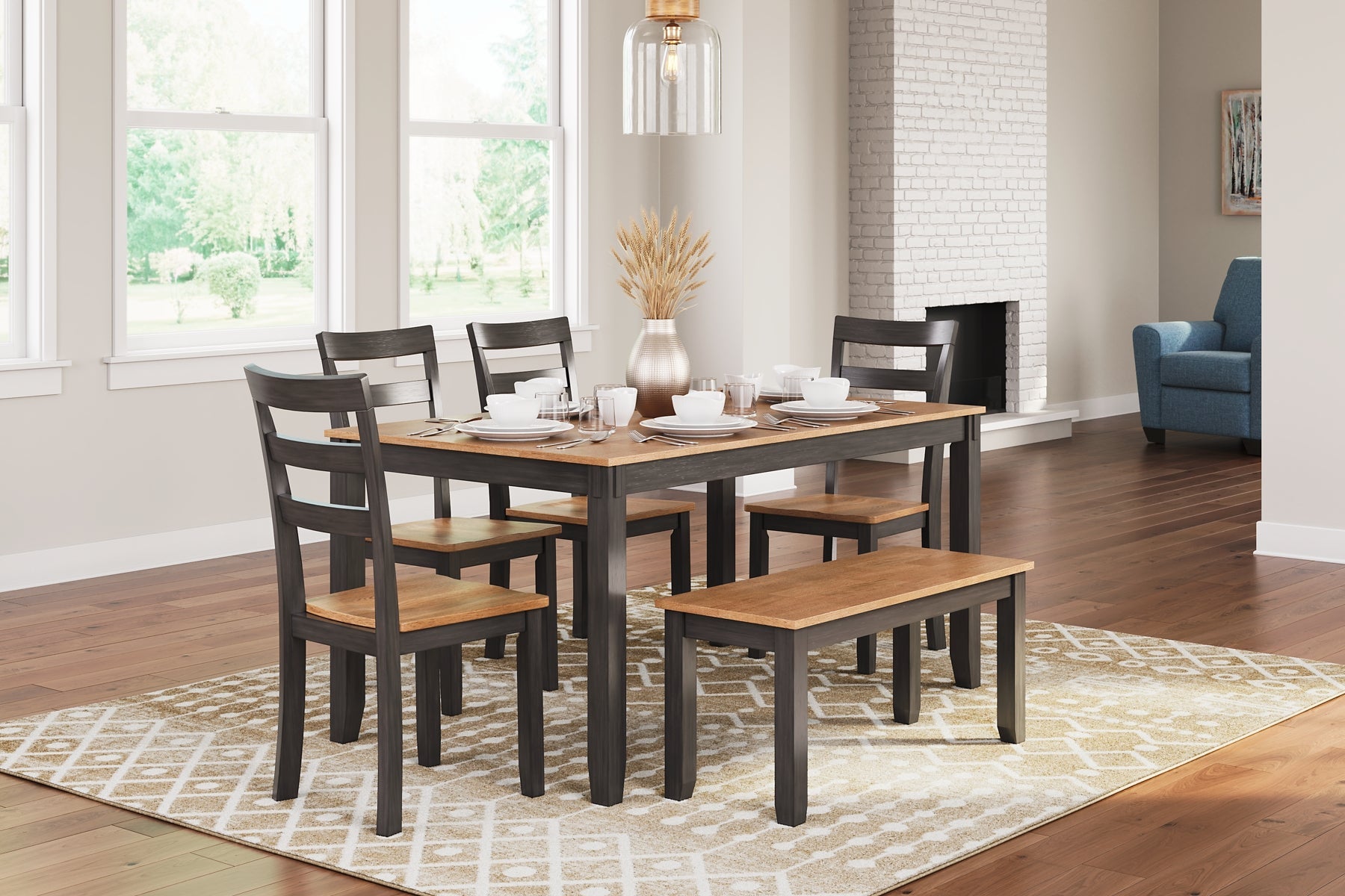 Gesthaven 6-Pc Dining Set