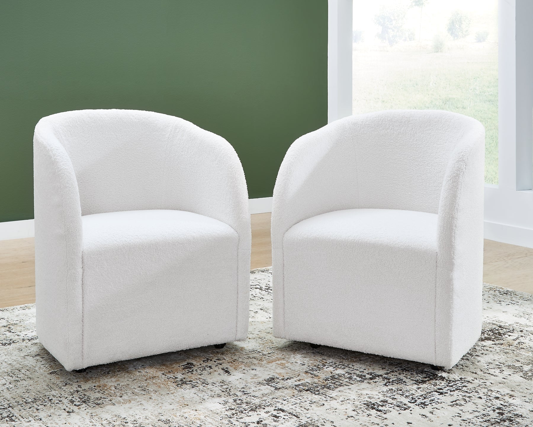 Rowanbeck Upholstered Arm Chair (Set of 2)