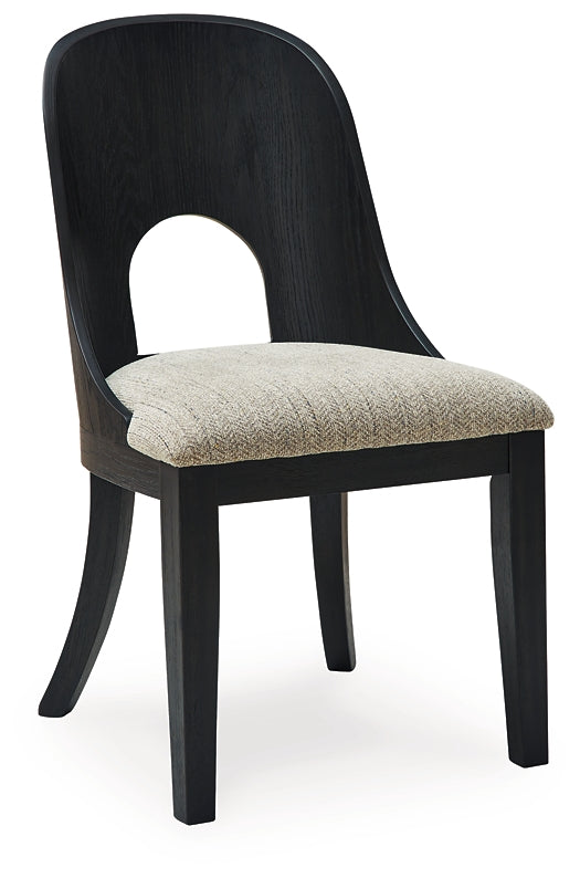 Rowanbeck Upholstered Chair (Set of 2)