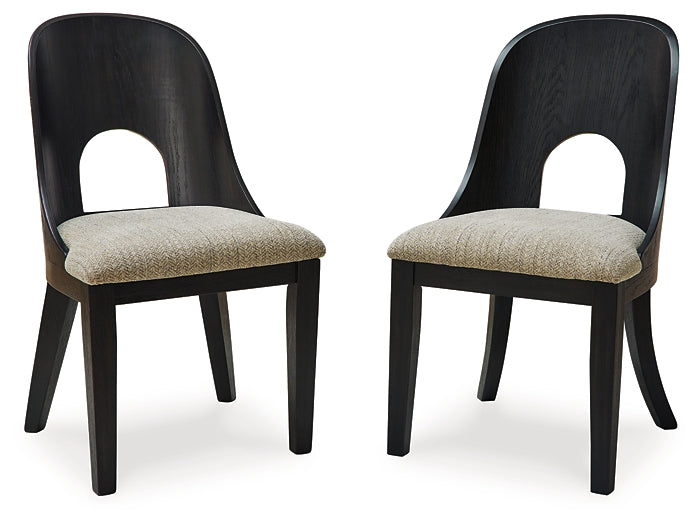 Rowanbeck Upholstered Chair (Set of 2)