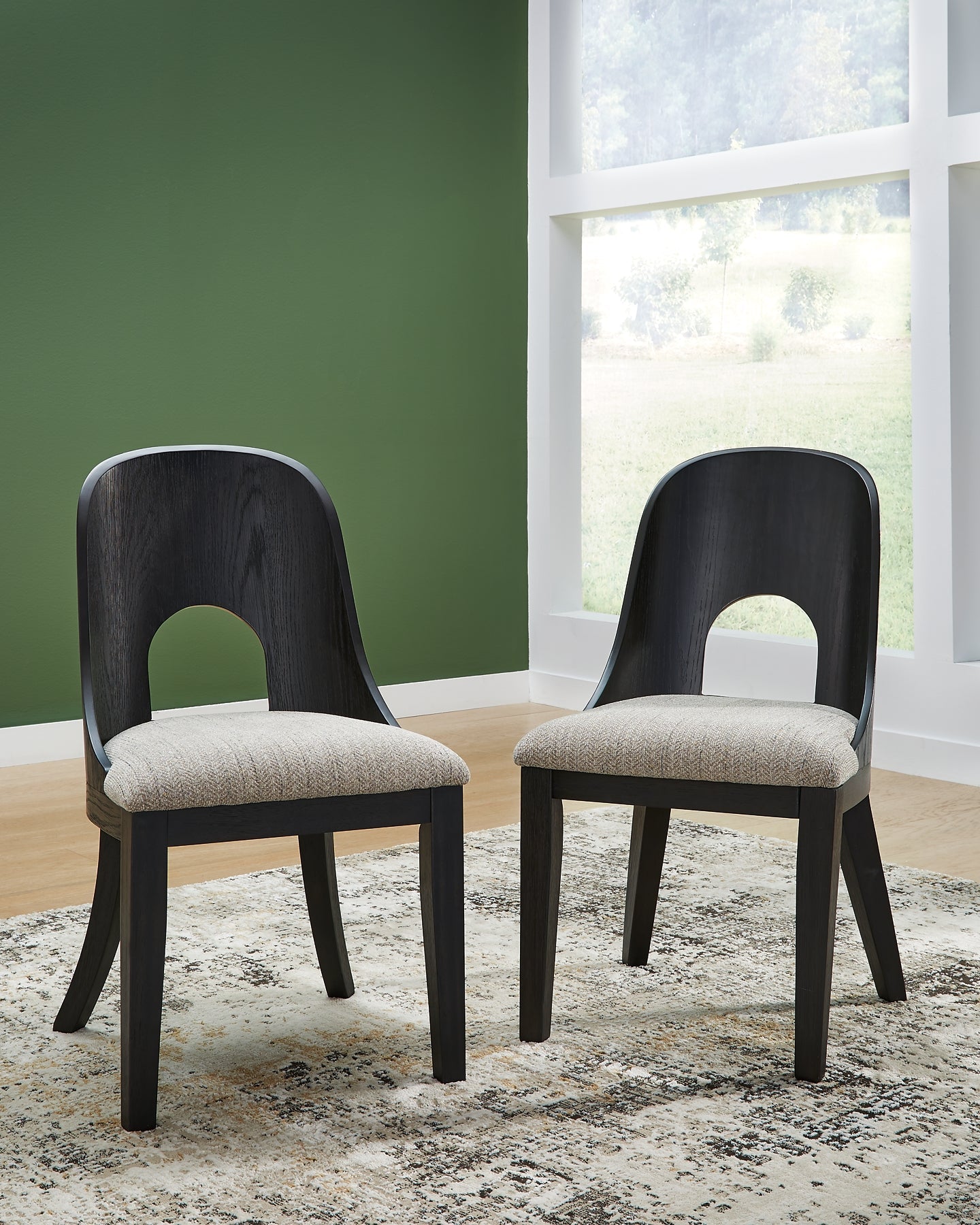 Rowanbeck Upholstered Chair (Set of 2)