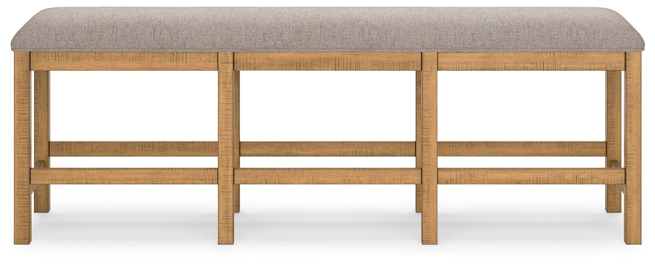 Havonplane XL Counter Upholstered Bench