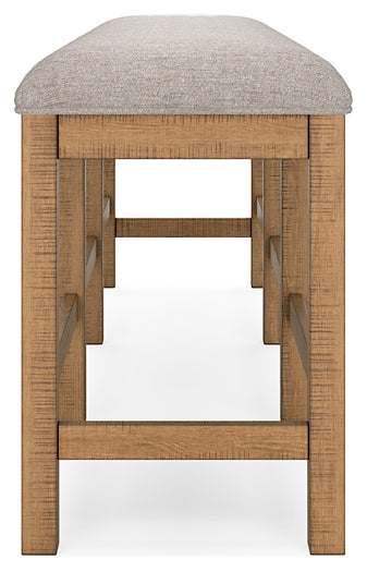 Havonplane XL Counter Upholstered Bench