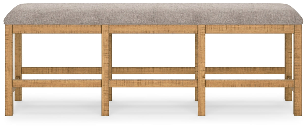 Havonplane XL Counter Upholstered Bench