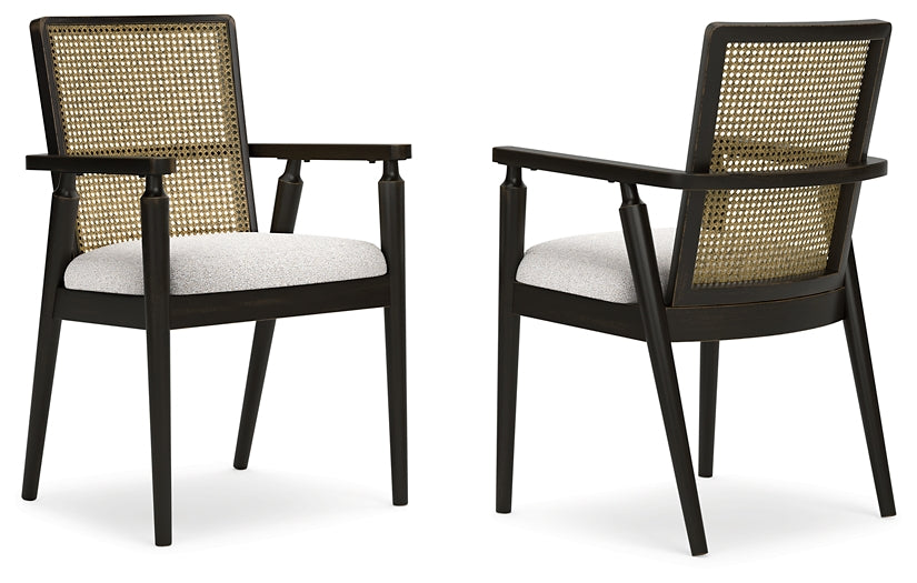 Galliden Upholstered Arm Chair (Set of 2)
